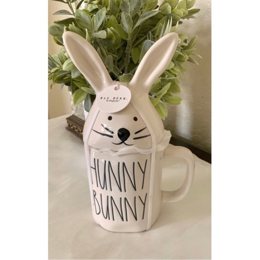 Rae Dunn Hunny Bunny Coffee Mug